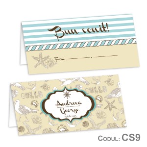 Place Card nunta CS09